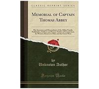 Author, U: Memorial Of Captain Thomas Abbey