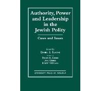 Authority Power and Leadership in the Jewish Community by Daniel J. Elazar Jane Gerber, Stuart A. Cohen (Auteur)