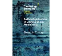 Authorship Analysis In Chinese Social Media Texts