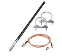 Autilyshop Antenne omnidirectionnelle en fibre de verre 12dBi de type N Connecteur mâle Antenne extérieure longue portée pour RAK sans fil HNT 868 MHz 915 MHz Polarisation verticale 1 m