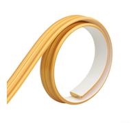 Autilyshop Bande de bord décorative en PVC pour panneaux muraux et panneaux pour arrière-plan TV, salon, plafond, salle de bain, miroir, décoration, découpable, 5 m (doré)