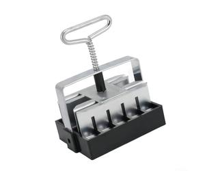 Autilyshop Bloc de sol pour démarrer le fer plaqué zinc, outil de blocage de sol portable, respectueux de l'environnement, élagage de l'air, développement des racines, équipement de jardinage (A)