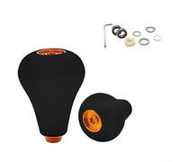 Autilyshop Bouton de culbuteur modifié en EVA pour moulinets de tambour DAIWA Baitcasting DRT MK1 FUEGO TATULA TWIN POWER 50,5 x 35,3 mm 11,1 g (2 ensembles)