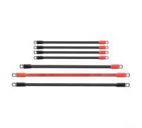 Autilyshop Câble de batterie de vélo électrique 4 AWG - Fil de cuivre épais - Étanche et résistant à l'usure - Isolation en PVC SC35 - 8 connecteurs pour chariot de golf 36 V 48 V 60 V 72 V - Scooter