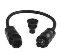 Autilyshop Câble de raccordement secteur industriel flexible H07RN F 3 Core 1 point 5 mm² Oxygène Cuivre pour Betteri BC01 et pour Onduleur PV Connexion AC à la prise Wieland (0,5 mètre)