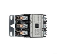 Autilyshop Contacteur 3P pour climatiseur 3 pôles 24 V 40 A AC à usage défini pour climatiseur, compresseur, systèmes CVC, unité de commutation robuste, noir