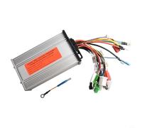 Autilyshop Contrôleur de vélo électrique sans balais double mode 24 V 36 V 48 V 52 V 60 V compatible 500 W 600 W 800 W Contrôle intelligent pour vélos électriques à deux ou trois roues avec 26 A à 3
