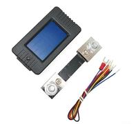 Autilyshop Écran LCD DC Moniteur de batterie 0-200 V Voltmètre Ampèremètre 0-100 A 0-20000 W Impédance de puissance Capacité de résistance interne SOC Consommation d'énergie Temps de fonctionnement