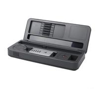 Autilyshop Ensemble de fer à souder intelligent HS-02 avec établi mobile, chauffage interne, 100 W, haute puissance, récupération rapide de la température, contrôle précis PD QC DC Type-C aluminium