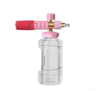Autilyshop Flacon pulvérisateur de mousse portable de 1 litre haute pression 4000 psi avec buse à connexion rapide de 2,5 cm, en acier inoxydable et laiton ABS pour nettoyeur haute pression, lavage de