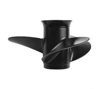 Autilyshop Hélice de bateau 9 1 4 x 9 en alliage d'aluminium 3 lames 14 dents pour moteurs hors-bord Mercury 9 HP à 20HP Bigfoot Poussée 2 4 modèles Diamètre 9 1 4