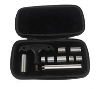 Autilyshop Kit de boulons de poids de queue de billard en alliage d'aluminium et acier inoxydable pour ajustement du poids de la queue de billard Predator avec poignée amovible Comprend 8 inserts de
