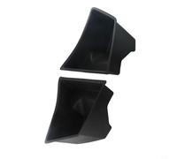 Autilyshop Lot de 2 boîtes de rangement latérales en TPE avec poignées antidérapantes haute capacité pour Tesla Model 3 2024 Noir