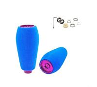 Autilyshop Lot de 2 boutons de moulinet de pêche en EVA pour moulinets Daiwa Tatula DRT MK1 Exsense - 50,8 x 23,3 mm - Violet, doré, rouge, argent, gris, noir