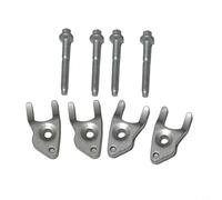 Autilyshop Lot de 8 boulons et colliers de serrage pour injecteur 2011881 2011882 2011883 pour moteurs diesel Ford 2.0 EcoBlue, compatible avec Focus Kuga S-Max Custom Transit