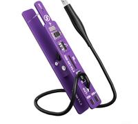 Autilyshop M191 Interrupteur d'alimentation de la carte mère Clip de batterie pour marque A et bouton de batterie double cellule non crypté Bouton d'alimentation de détection de défaut Indicateur LED