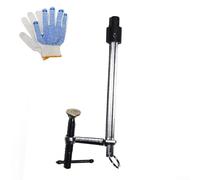 Autilyshop Pince de serrage ergonomique de bureau avec ouverture réglable de 16 mm et 28 mm, construction en métal, plage de serrage maximale de 160 mm, pour établi de soudage et précision (20 mm)