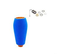 Autilyshop Poignée de moulinet de pêche en EVA pour moulinet Daiwa Tatula DRT MK1 Exsense Baitcasting 50,8 x 23,3 mm Violet Or Rouge Argent Gris Noir (1 set or)