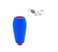 Autilyshop Poignée de moulinet de pêche EVA pour moulinet Daiwa Tatula DRT MK1 Exsense Baitcasting 50,8 x 23,3 mm Violet/doré/rouge/argenté/gris/noir (1 ensemble rouge)