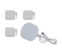 Autilyshop Robot poussoir intelligent pour commutateurs et boutons de télécommande pour BroadLink Cube de 32 mm avec mouvement réglable de 0 à 100 degrés 8 mm de voyage alimenté par pile CR2 (3 blancs