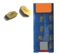 Autilyshop SP400 NC3020 GTN4 Lot de 10 lames indexables en carbure de tungstène 4 mm de largeur ZQMX4N111E pour tour de travail des métaux CNC
