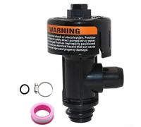 Autilyshop Vanne de décharge manuelle à haut débit 98209800 avec joint torique pour filtre de piscine et spa Pentair Clean and Plus, remplace 188592 188593 160316