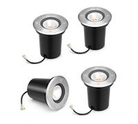 Auting Lot 4 Spots LED Encastrables Extérieur Inox 304 IP67 GU10