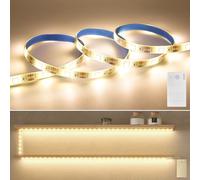 Auting Ruban LED Détecteur Mouvement 1M 3500K Blanc Chaud Minuterie