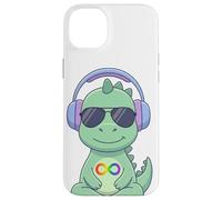 Autism Acceptance Casque Dinosaure Symbole Infini T-Rex Coque pour iPhone 14 Plus
