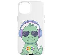 Autism Acceptance Casque Dinosaure Symbole Infini T-Rex Coque pour iPhone 15 Plus