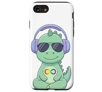 Autism Acceptance Casque Dinosaure Symbole Infini T-Rex Coque pour iPhone SE (2020) / 7/8
