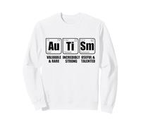 Autism Au Ti SM Tableau périodique des éléments Science Meme Sweatshirt
