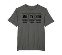 AUTISM Au Ti Sm Tableau périodique des éléments Science Meme T-Shirt