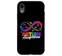 Autism Awareness Acceptance Shirt Infinity Symbol Man Women Coque pour iPhone XR