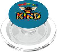 Autism Awareness Be Kind - Puzzle de Sensibilisation aux Abeilles Arc-en-Ciel PopSockets PopGrip pour MagSafe