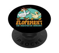 Autism Awareness Elopement Unexpected Workout Funny Goose PopSockets PopGrip Adhésif