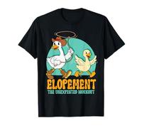 Autism Awareness Elopement Unexpected Workout Funny Goose T-Shirt