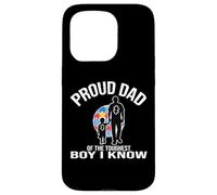 Autism Awareness Père Fils Autistic Kids Boy Autism Dad Son Coque pour iPhone 15 Pro