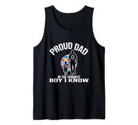Autism Awareness Père Fils Autistic Kids Boy Autism Dad Son Débardeur