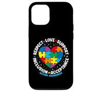 Autism Awareness Respect Love Support Blue Autism Coque pour iPhone 12/12 Pro