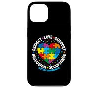 Autism Awareness Respect Love Support Blue Autism Coque pour iPhone 13