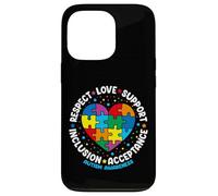 Autism Awareness Respect Love Support Blue Autism Coque pour iPhone 13 Pro