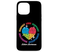 Autism Awareness Respect Love Support Blue Autism Coque pour iPhone 13 Pro Max