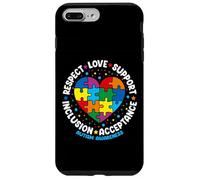 Autism Awareness Respect Love Support Blue Autism Coque pour iPhone 7 Plus/8 Plus