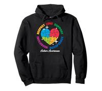 Autism Awareness Respect Love Support Blue Autism Sweat à Capuche