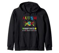 Autism Brother Sensibilisation Mois Jour Accept Comprendre l'amour Sweat à Capuche