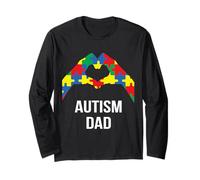 Autism Dad, C'est Bien d'être différent Mois de Sensibilisation à l'Autisme Manche Longue