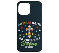 Autism Dad Christian - Faith Based Awareness Père Croix Coque pour iPhone 13 Pro Max