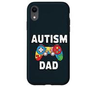Autism Dad Gamer - Conscience du père aux manettes de Jeu vidéo Coque pour iPhone XR
