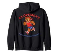 Autism Elopement Unexpected Workout Funny Running Bear Sweat à Capuche